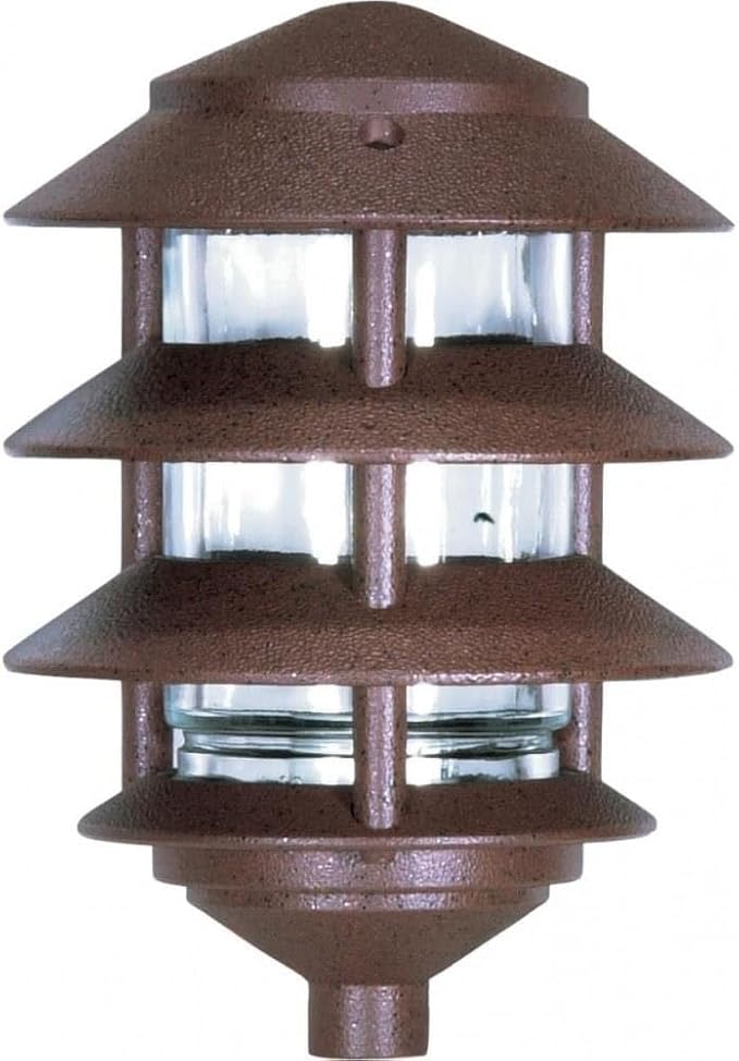 Nuvo Lighting SF76/633 Transitional One Light Post Mount in Bronze/Dark finish