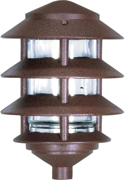 Nuvo Lighting SF76/633 Transitional One Light Post Mount in Bronze/Dark finish