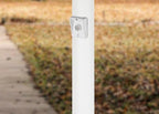 Post Light Pier Mount Adapter, 3" Heavy-Duty