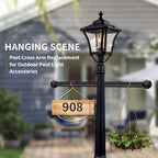 Post Light Pier Mount Adapter, 22" Heavy-Duty