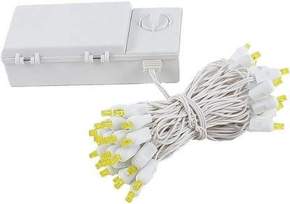 White Outdoor Edison String Lights, Weatherproof