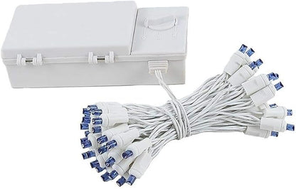 Outdoor String Lights, White Waterproof LED