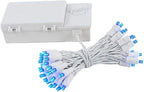 Outdoor String Lights, White Waterproof LED