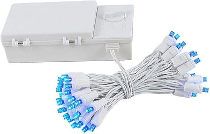 Outdoor String Lights, White Waterproof LED