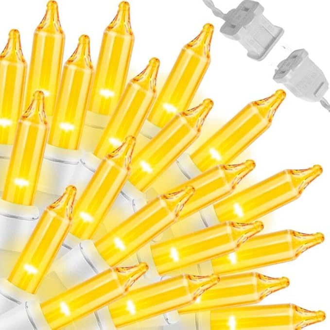 Christmas Patio String Lights, Waterproof