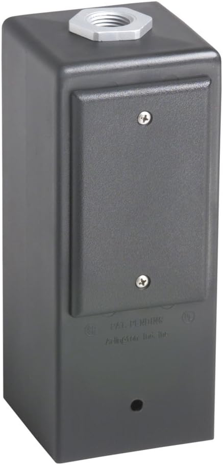 Arlington Industries GPD9B Gard-N-Post Outdoor Deck-Mount Light Post for Outlets/Lamps, 9-Inch, Black