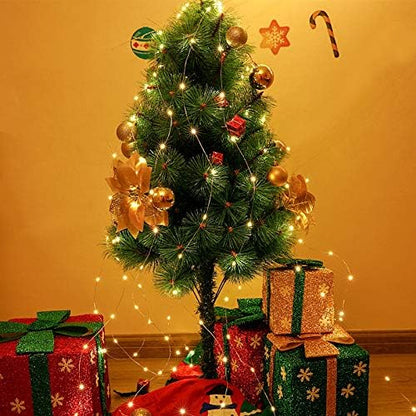 1Pack Waterproof Waterfall String Lights Decorative Twinkle Starry Lights,8 Modes with 10 Strands 250 LEDs Battery Operated Branch Lights with Remote Timer for Garden Outdoor