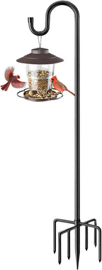 Heavy-Duty Shepherd's Hooks, 84" Garden