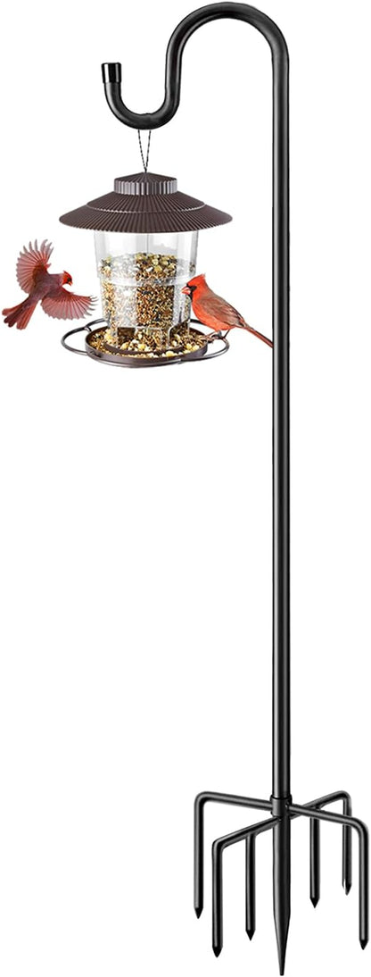 Heavy-Duty Shepherd's Hooks, 84" Garden