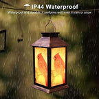 Cardinal Solar Yard Lanterns, Classic Waterproof LED