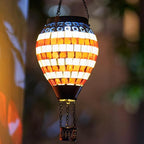 Backyard Solar Patio Lanterns, Charming Waterproof LED