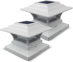 Bright Solar Post Cap Lights for Deck, LED