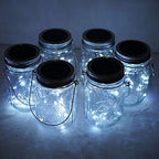 Cold White String Lights for Backyard, Waterproof LED