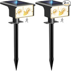 2-Pack Solar Spotlights, Yard Lights