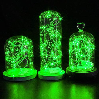 6-Pack Christmas String Lights, 6ft Waterproof Twinkle Lights