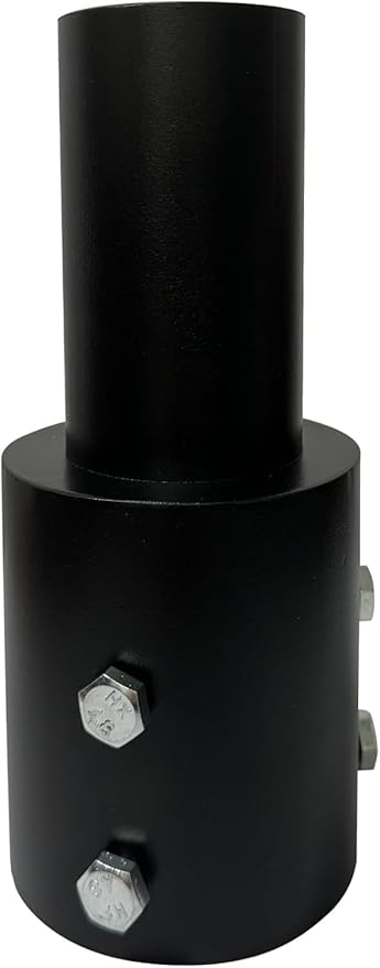 Tenon Slip Fitter Light Pole Adapter for 3 inch Round Pole, 2 3/8" Round Tenon Adapter for Mounting Bracket for Outdoor Shoebox Lighting Street Light Parking Lot Light