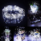 Christmas Fairy Lights 24-Pack, 7ft 20 LED Battery Twinkle Lights