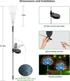 2-Pack Solar Landscape Lights for Walkway