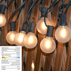 50ft Christmas LED String Lights, Waterproof Timer Lights