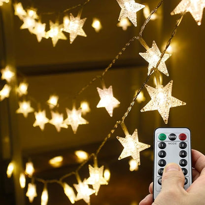 Christmas Fairy Lights, 4ft 50 LED Battery Twinkle Lights