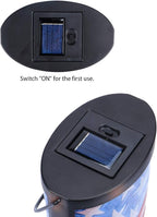 Decorative Garden Solar Lanterns for Patio, Waterproof LED