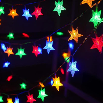 Christmas Porch String Lights, 4ft 50 LED Waterproof