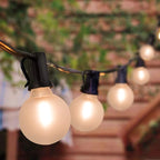 50ft Christmas LED String Lights, Waterproof Timer Lights