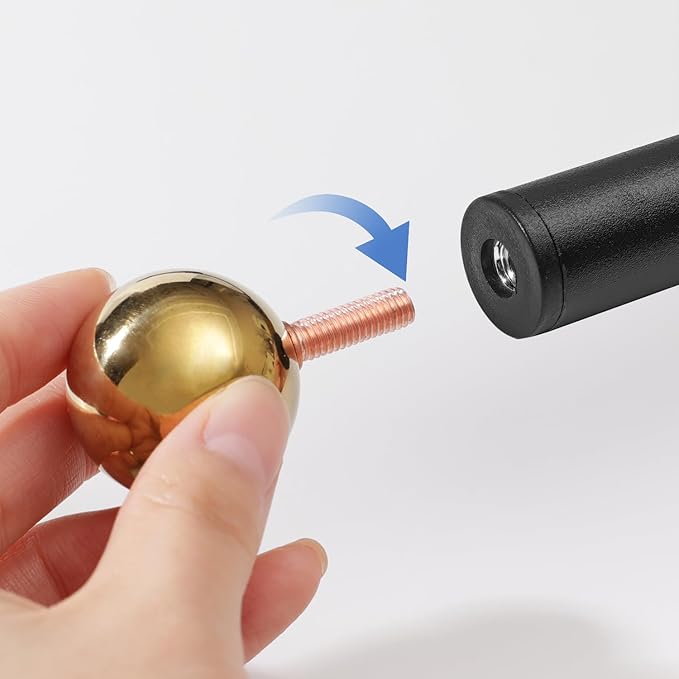Gold Solar Fence Post Caps, Patio LED