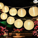Outdoor String Lights, White Waterproof LED