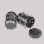 4-Pack Garden Solar Lanterns, Waterproof LED Yard Lights