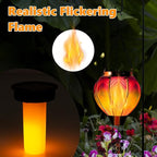 Metal Courtyard Solar Lanterns for Garden, Waterproof LED