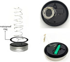 6-Pack Solar Mason Jar Lid Lights, 10 LED Garden Fairy