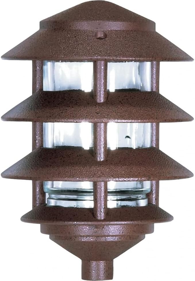Bronze Solar Path Lights, Outdoor Garden LED