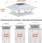 4-Pack Solar Landscape Lights for Walkway