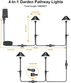 Solar Driveway Path Lights, Waterproof