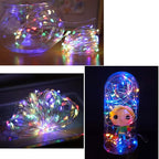 16-Pack 30 LED Christmas Twinkle Lights, 10ft Waterproof for Porch