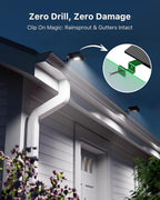 8-Pack Solar Dock Lights, Cool White Waterproof LED