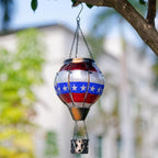 Courtyard Solar Lanterns, Waterproof LED Yard Lights