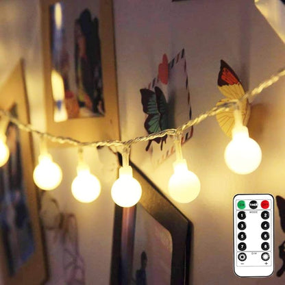 4ft String Lights for Backyard, Waterproof LED
