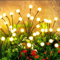 10-Pack In-Ground Solar Lights, Flat LED Garden