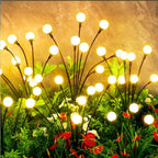 10-Pack In-Ground Solar Lights, Flat LED Garden