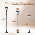 Solar Deck Post Lights, Outdoor LED Caps