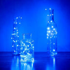 6-Pack Christmas String Lights, 3ft Waterproof Twinkle Lights