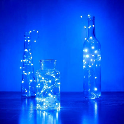 6-Pack Christmas String Lights, 3ft Waterproof Twinkle Lights