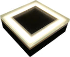 Warm White In-Ground Solar Lights, Flat LED Driveway