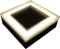 Warm White In-Ground Solar Lights, Flat LED Driveway