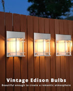8-Pack Solar Pathway Lights, Waterproof LED Walkway Lights