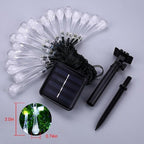 Christmas Yard String Lights, 13ft 20 LED Waterproof
