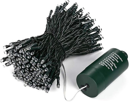 Christmas String Lights, 72ft 200 LED Waterproof Twinkle Lights