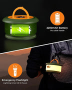 Outdoor String Lights, 8ft RGB Waterproof LED